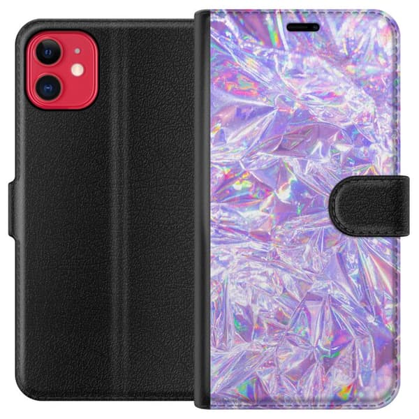 Kompatibel Tegnebogsetui til Apple iPhone 11 Glitter