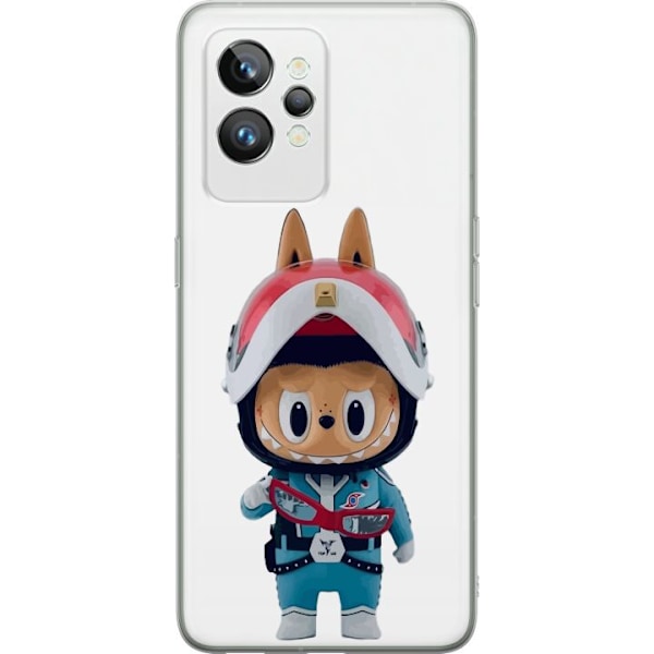 Realme GT2 Pro Läpinäkyvä kuori How2work Labubu hirviöt x