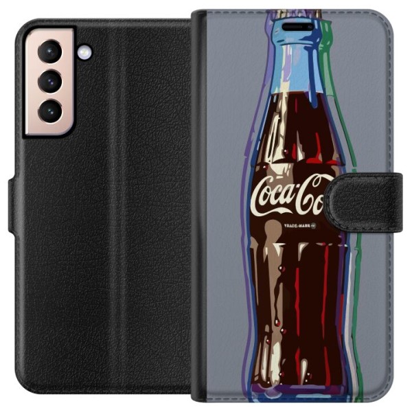 Samsung Galaxy S21 Lompakkokotelo Coca Cola