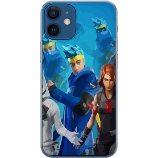 Apple iPhone 12  Gennemsigtig cover Fortnite