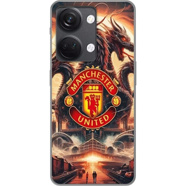 OnePlus Nord 3 Genomskinligt Skal Manchester United