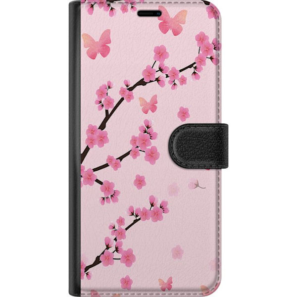 Kompatibel Tegnebogsetui til Apple iPhone 17 Blomster
