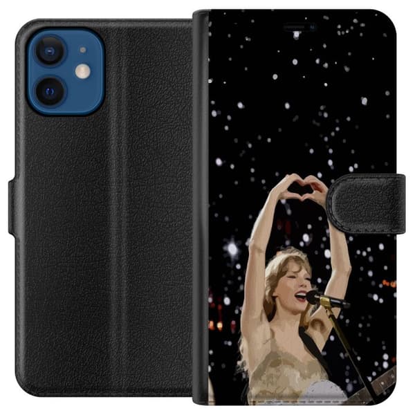 Kompatibel Tegnebogsetui til Apple iPhone 12 mini Taylor Swift