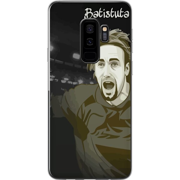 Samsung Galaxy S9+ Gennemsigtig cover Gabriel Batistuta