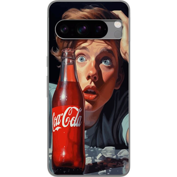 Google Pixel 8 Pro Gjennomsiktig deksel Coca Cola