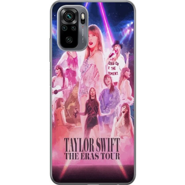 Xiaomi Redmi Note 10 Läpinäkyvä kuori Taylor Swift