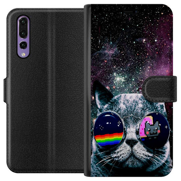 Huawei P20 Pro Tegnebogsetui Rumkat
