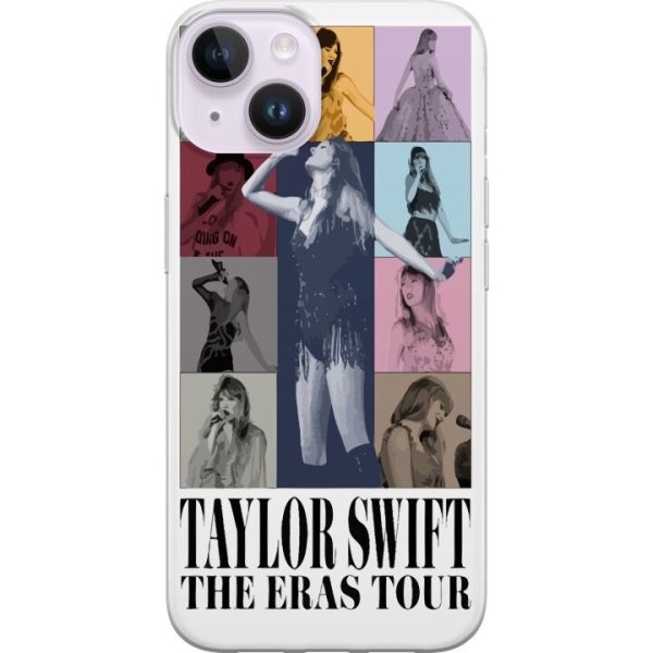 Apple iPhone 14 Läpinäkyvä kuori Taylor Swift