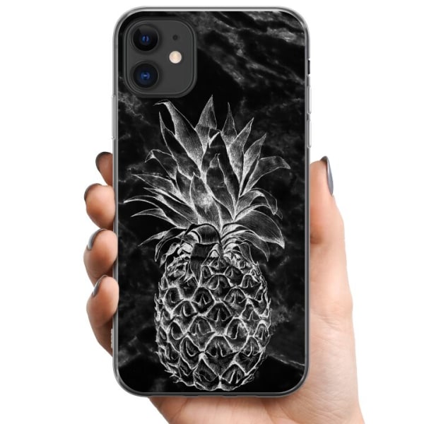 Apple iPhone 11 TPU Mobilskal Marmor Ananas