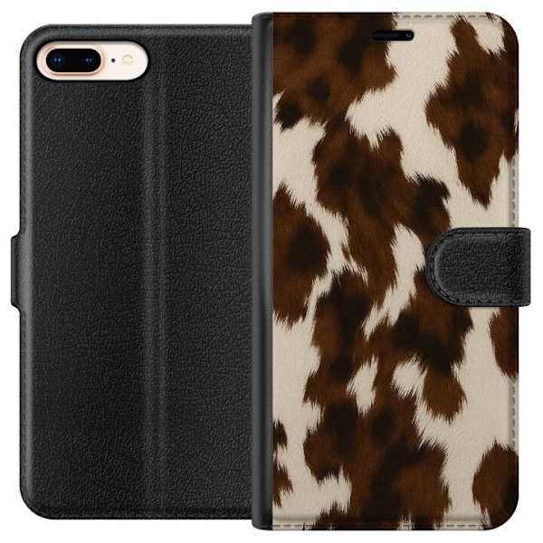 Apple iPhone 8 Plus Lompakkokotelo Värisuihku