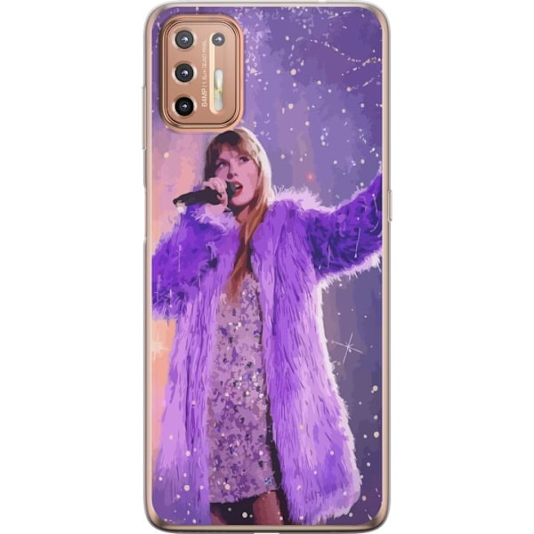 Motorola Moto G9 Plus Läpinäkyvä kuori Taylor Swift