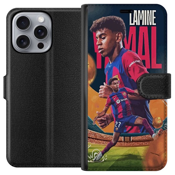 Apple iPhone 16 Pro Max Tegnebogsetui Lamine Yamal - FCB