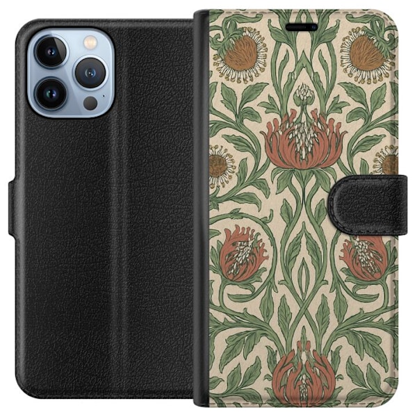 Apple iPhone 13 Pro Max Lompakkokotelo Petali Yksityiskohdat