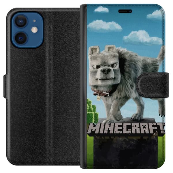 Kompatibel Tegnebogsetui til Apple iPhone 12 mini A Minecraft Movie