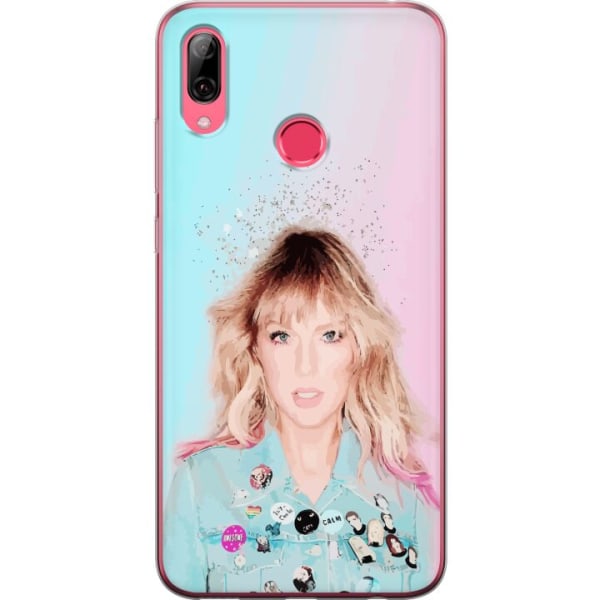 Huawei Y7 (2019) Gennemsigtig cover Taylor Swift Poesi