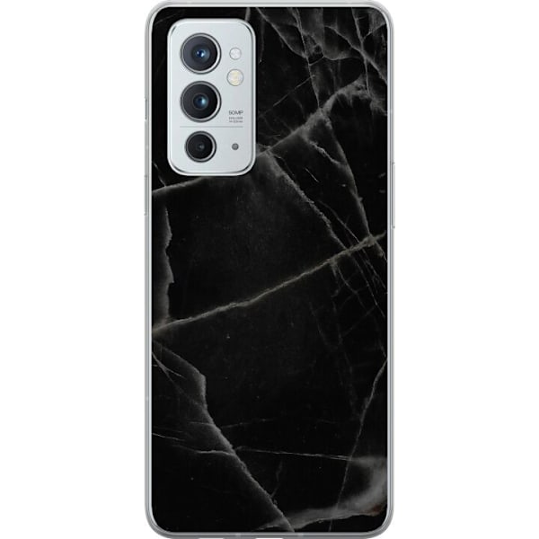 OnePlus 9RT 5G Genomskinligt Skal Svart marmor