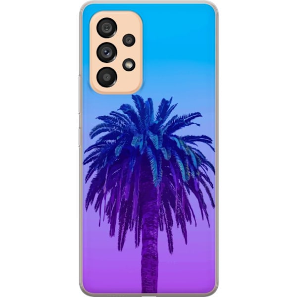 Samsung Galaxy A53 5G Gennemsigtig cover Palm