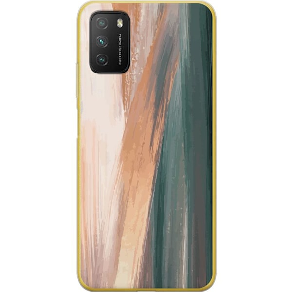 Xiaomi Poco M3  Gennemsigtig cover Abstrakt Mønster