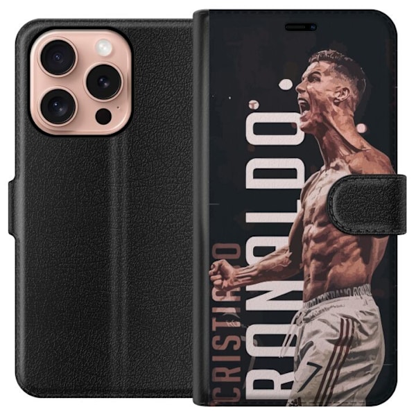 Apple iPhone 16 Pro Tegnebogsetui Cristiano Ronaldo