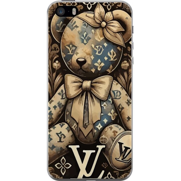 Apple iPhone 5s Läpinäkyvä kuori Teddy Vuitton