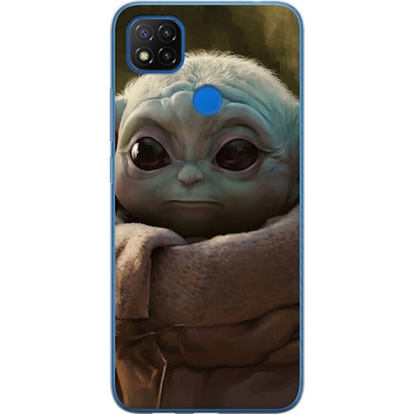 Xiaomi Redmi 9C NFC Läpinäkyvä kuori Baby Yoda