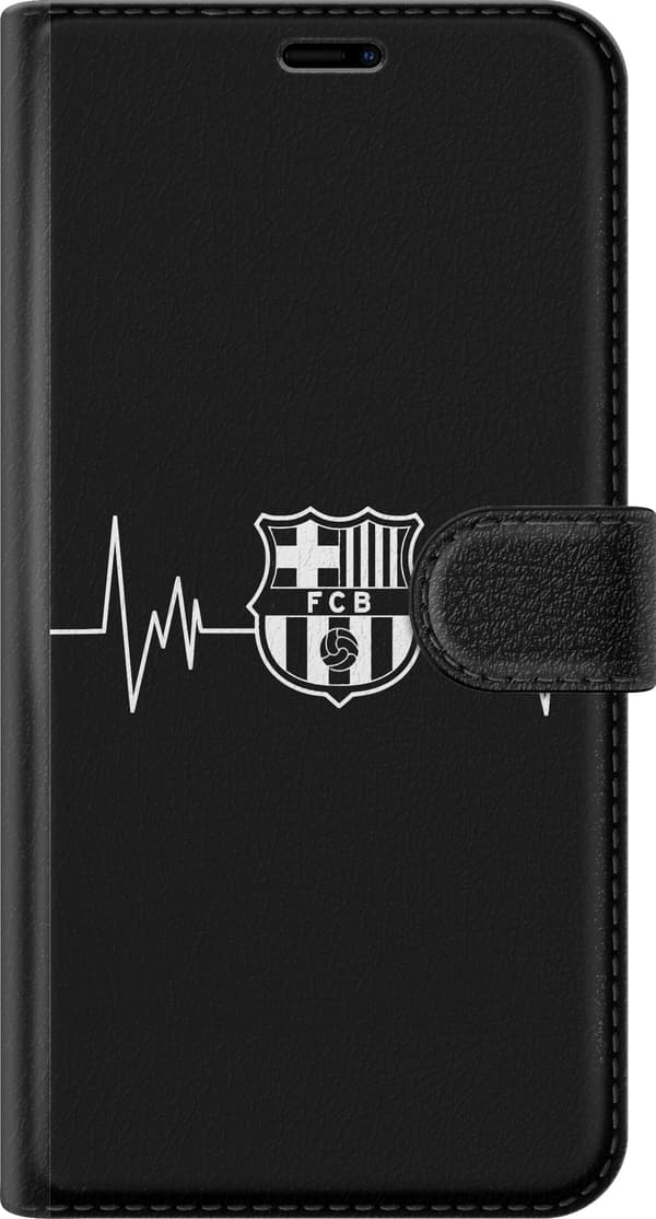 Kompatibelt Plånboksfodral till Samsung Galaxy S21 FCB BARCA