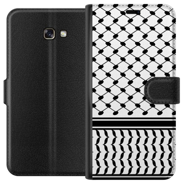 Samsung Galaxy A3 (2017) Plånboksfodral Keffiyeh mönster