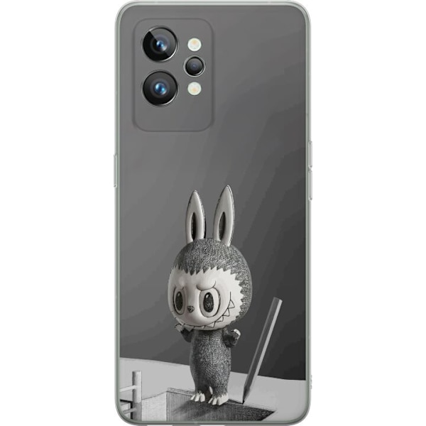 Realme GT2 Pro Gjennomsiktig deksel Pop Mart MEGA LABUBU LABUB