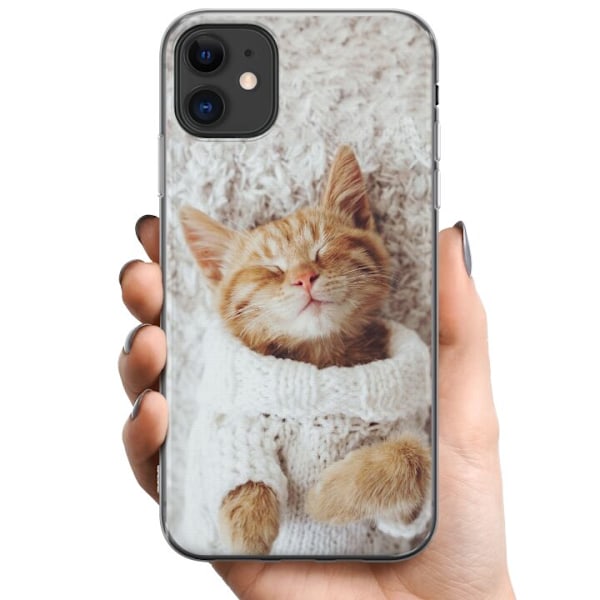 Apple iPhone 11 TPU Matkapuhelimen kuori Kissa