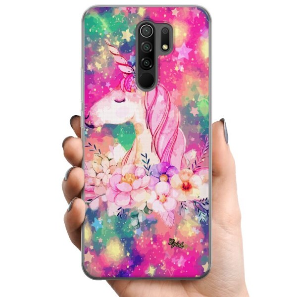 Xiaomi Redmi 9 TPU Mobilskal Unicorn Enhörning