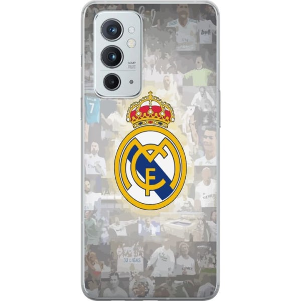 OnePlus 9RT 5G Läpinäkyvä kuori Real Madrid