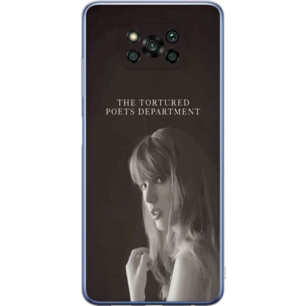 Xiaomi Poco X3 Pro Gennemsigtig cover Taylor Swift