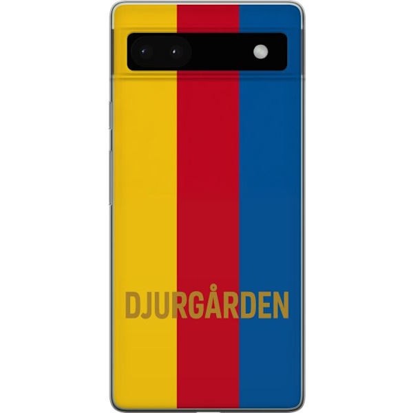 Google Pixel 6a Gennemsigtig cover Djurgården – fodbold