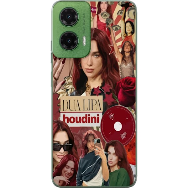 Motorola Moto G35 Läpinäkyvä kuori Dua Lipa – Fashion & S