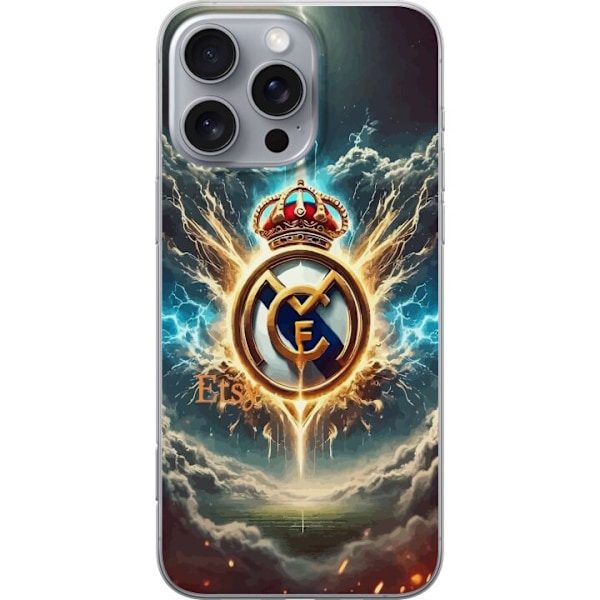 Apple iPhone 16 Pro Max Läpinäkyvä kuori Real Madrid