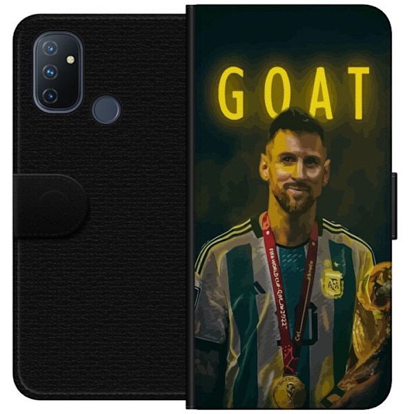 OnePlus Nord N100 Lommeboketui Geit Messi