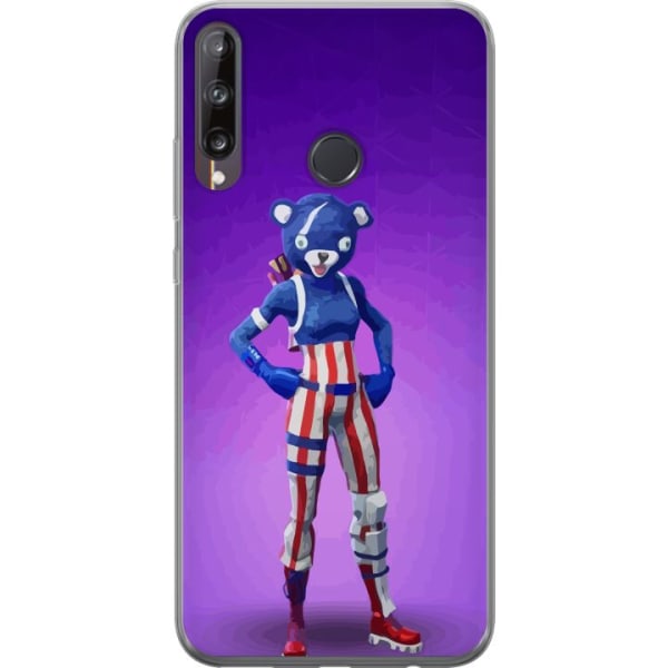 Huawei P40 lite E Gjennomsiktig deksel Fortnite - Bjørnen