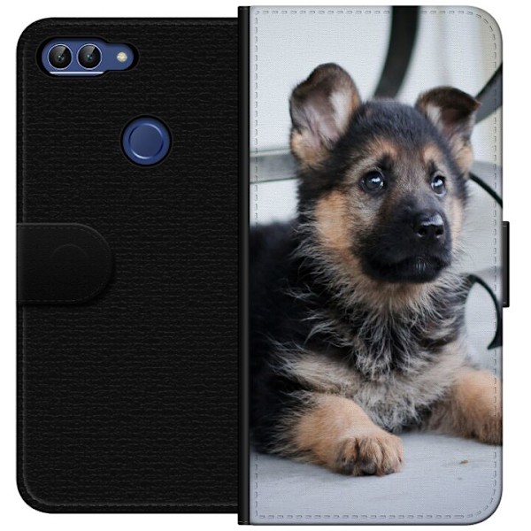 Huawei P smart Lompakkokotelo Saksanpaimenkoira Puppy