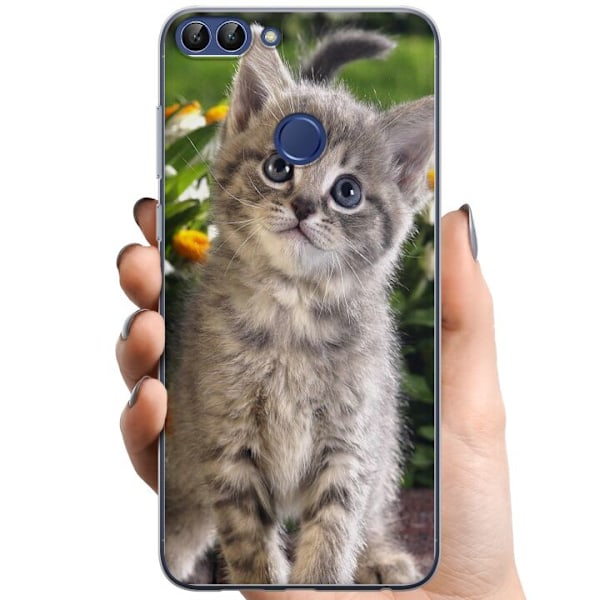 Huawei P smart TPU Mobildeksel Katt