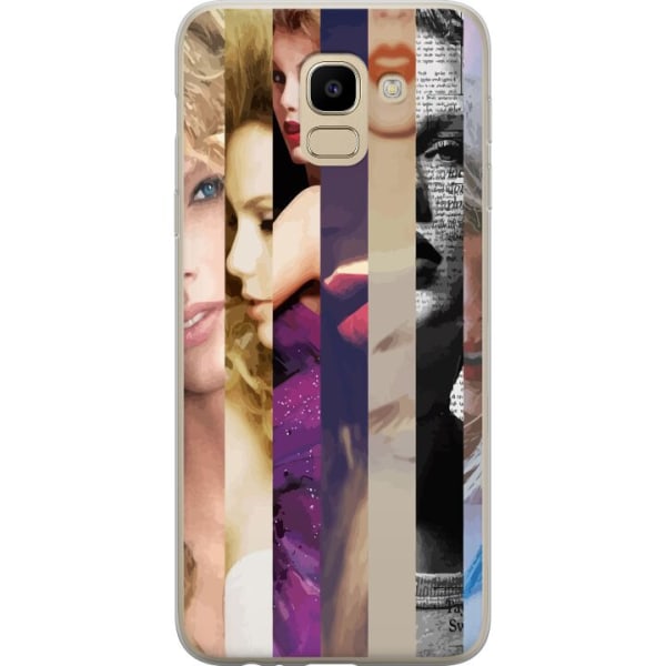 Samsung Galaxy J6 Gennemsigtig cover Taylor Swift