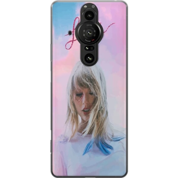 Sony Xperia Pro-I Läpinäkyvä kuori Taylor Swift - Lover