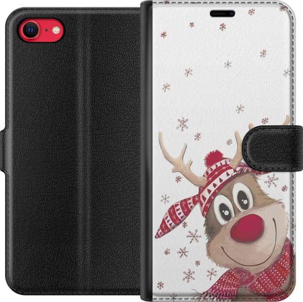 Kompatibelt Lommeboketui til Apple iPhone 8 God Jul