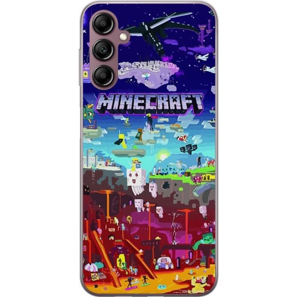 Kompatibelt Mobildeksel til Samsung Galaxy A14 5G MineCraft