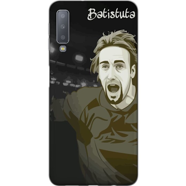 Samsung Galaxy A7 (2018) Gennemsigtig cover Gabriel Batistuta