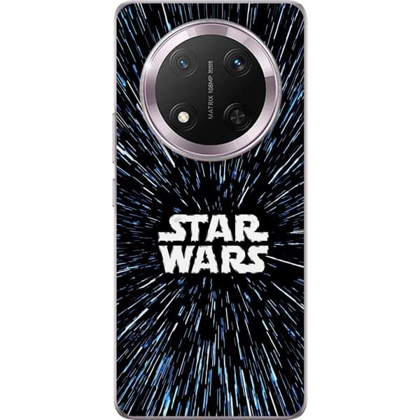 Kompatibel Mobilcover til Honor Magic7 Lite Star Wars-logo med hyperspace-stjerner i ikonisk sci-fi-design sort