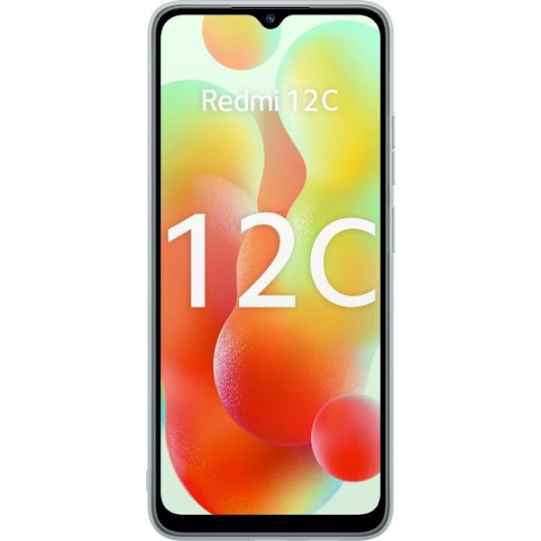 Xiaomi Redmi 12C Gjennomsiktig deksel Rose Blomst