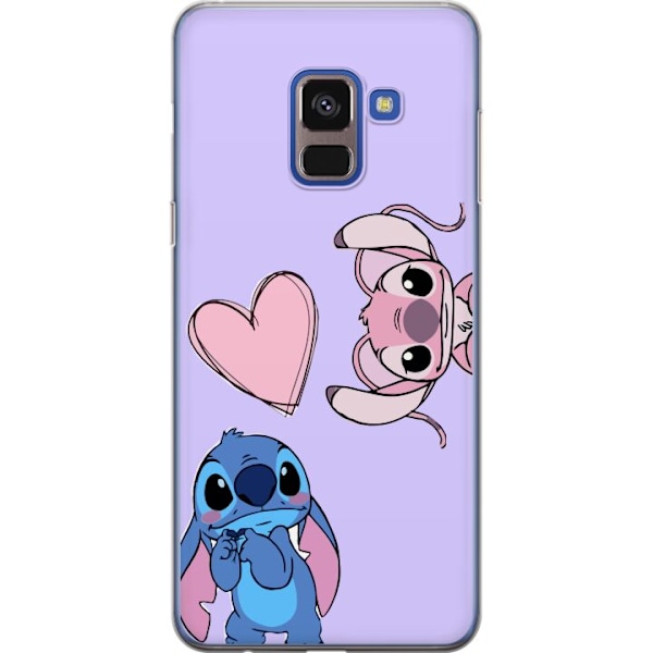 Samsung Galaxy A8 (2018) Gennemsigtig cover Stitch Mode