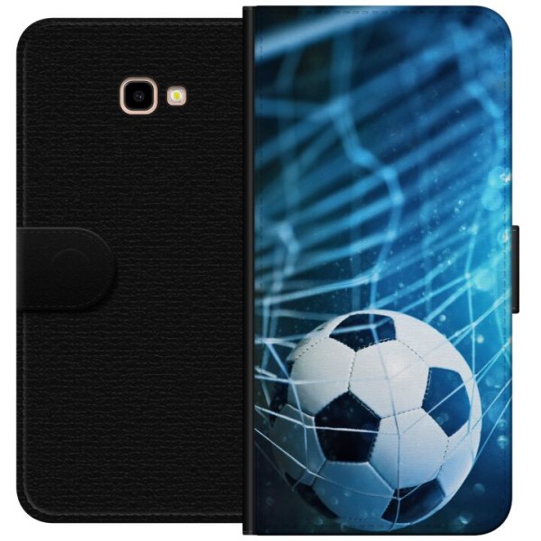 Samsung Galaxy J4+ Tegnebogsetui VM Fodbold 2018