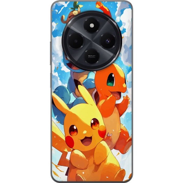 Xiaomi Redmi A4 Genomskinligt Skal Pocket Creatures – inspir