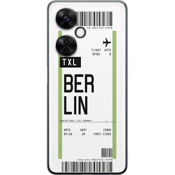 OnePlus Nord CE3 Genomskinligt Skal Berlin